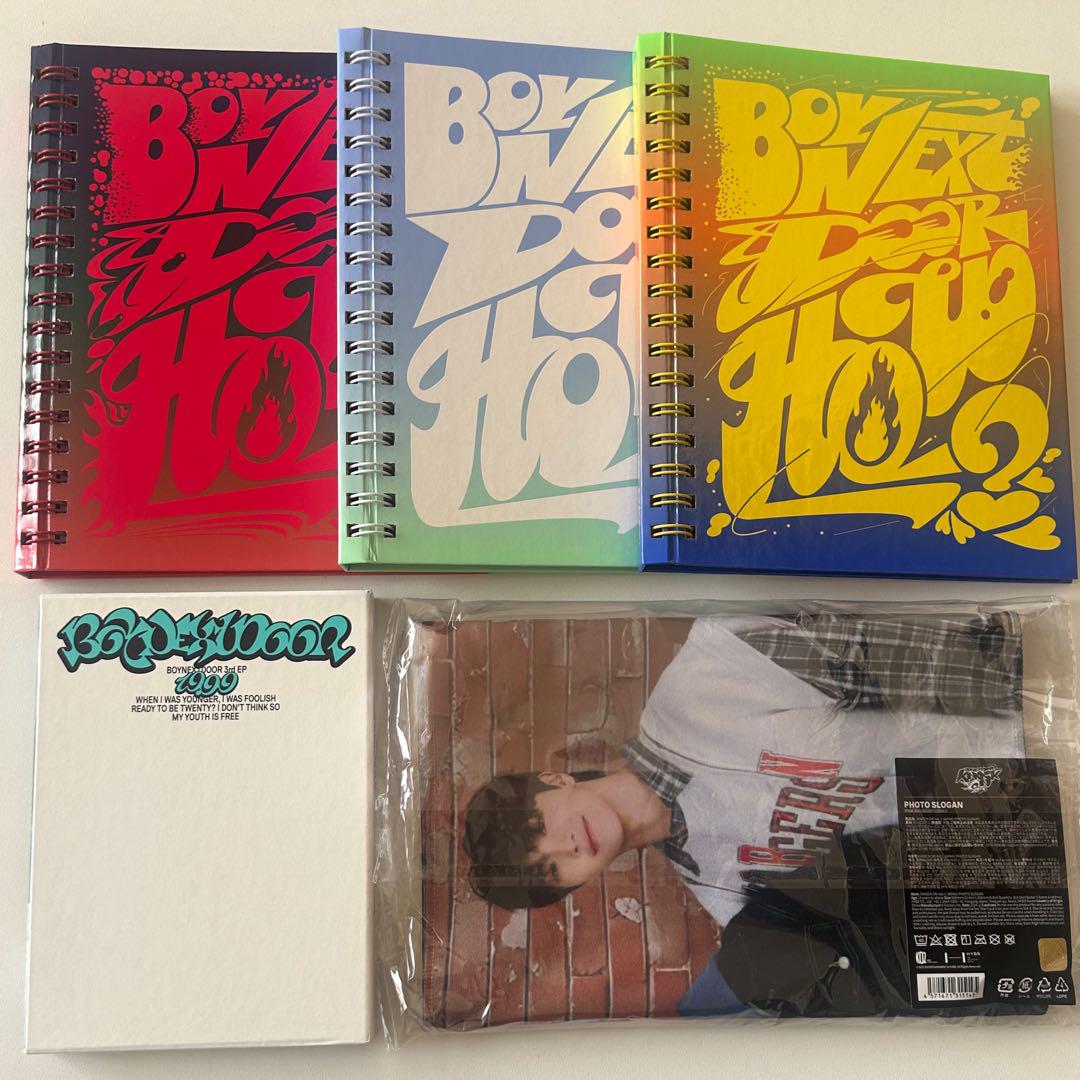 [ИСПОЛЬЗОВАННЫЙ] слоган альбома boynextdoor товары
